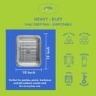 Urban Box Co  Half Size Deep Aluminum Pans 9x13 Pan