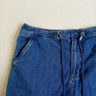 White Stag Denim Shorts Women s Adult 12 High Rise Blue Cotton