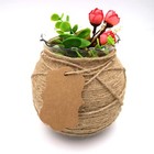 100pcs Brown Paper Tags scalloped Gift Tags With String price Tags blank