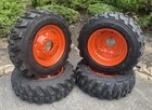 4-10-16 5 Sks-1 Skid Steer Tires rimsfor Bobcat M600  M610  M611  M620  6 Lug 