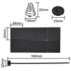 Electric Radiator Fan Mounting Kit - Compatible For Transmission Cooler  2 Pack