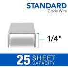 Swingline  S f  1 Standard Staples 1 Count  Silver