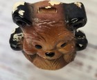 Vintage Chalkware Bear Coin Bank Wall Hanger Piggy Bank Ceramic Vintage Bear Kid