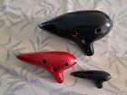 3 Ocarinas  clay   Guido Bondi