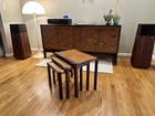 Danish Rosewood Nesting Tables Set Of 3 Mid-century Modern Denmark  1960s