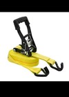Husky Ratchet Tie Down Straps 3333 Lbs 27 Ft  X 2 In Heavy Duty Double J Hook