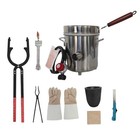 Lsmiitth 12kg Gas Melting Furnace Propane Forge Copper Gold Silver Casting Tool