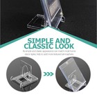6 Pcs Display Stands Picture Easel Adjustable Card Holder Tabletop Easels