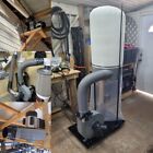 2 Hp Dust Collector 35 Gallon High Flow Capacity Heavy Duty Shop Wood Diy Tools