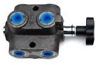Metro Double Selector Valve  6 Port  2 Position  20 Gpm  Sae 6 Port Size  Knob