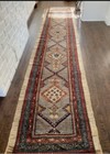 Rug Carpet Antique Oriental Sarab Camel Hair Hallway Runner 14  3  X 3ft