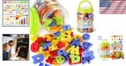 104-piece Magnetic Alphabet Letter   Number Set - Vibrant Learning Toys For Kids
