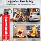 4 In1 Fire Extinguisher With Mount Fire Extinguishers For The House car kitchen 