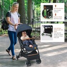Babyjoy Lightweight Baby Stroller Aluminium Frame W  Net For Travel Blue