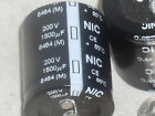 2 New Nic Nrlc152m200v35x41sf 1500uf 1500 Uf 200v Snap In Power Supply Capacitor