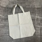 Light Gray Crafting Tote Bag Canvas