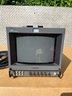 Sony Trinitron Rgb Color Video Monitor Pvm-8045q With Porta Brace Cargo Case
