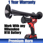Milwaukee 18m Impact Drill Train Horn Dual Black   150db   Two Remotes Included