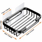 Vilihkc Shower Wall Soap Dish Holder Wall Mounted Draining Soap Saver For Bathro
