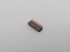  2  Motorola Mc686p  Mhtl 4-bit Shift Register Ics  Vtg Gold Leg Nos