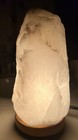 Himalayan Glow White Salt Crystal Lamp natural Salt Night Light hand Crafted  