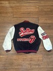 Vintage Rolling Stones 1990 Tour Varsity Jacket Size L Brockum