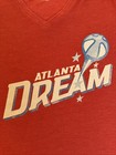 Fanatics Atlanta Dream Wnba Women Tee Shirt  Size Large Red