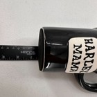 Harley Davidson Mama Ceramic Travel Mug Lid Black Blue Pottery Biker Gift Coffee