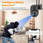 5g Wifi Wireless Security Camera System Outdoor Home Night Vision Cam 1080p Hd