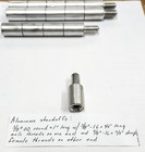 Aluminum Standoffs  5 8 od X 1  Long Barrel W 3 8 -16 X 3 4  Deep Female Threads