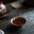 Handmade Tea Cup 60ml Dragon Carved Relief Master Cup Yixing Zisha Purple Clay
