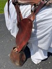 Original Wwi Us Mcclellan M1904 Cavalry Saddle  Girth  Stirrups  Seat Pad Ww1