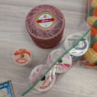 Vtg Sewing Lot Yarn Thread Spools Needles Crochet Cotton Talon Gem Craft