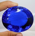Certified 829 80 Ct Natural Blue Tanzania Of Tanzanite Oval Cut Loose Gemstone