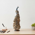 Peacock Figurine Tall Peacock Statue Detailed For Living Room  Entryway