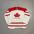 Nike Team Canada 2010 Vancouver Olympics Hockey Jersey White And Red Blank Xl