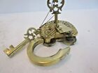 Vintage Style Handmade Brass Padlock With Keys Working Functional Lock For Door