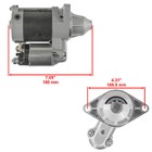 Starter For John Deere 425 445 Mower 2500 2653 F922 New