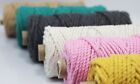 3ply Twisted Cotton Macrame Cord rope  109 Yards  3mm  With Ring