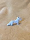 Vintage White Ceramic Skye Terrier Dog Figurine 