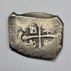 1709-1714 Cob 8 Reales Mexico Mo Spanish Colonial Silver 26 3g Genuine  m517