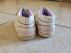 Vintage 90   s Gerber Abc Bear Baby White purple Retro Sneakers Shoes Toddler Sz 2