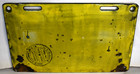 Antique 1913 Maine Porcelain License Plate 2680