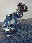 Mack Truck Chrome Bulldog Hood Ornament Base Mount W mounting Bolts  New  No Box