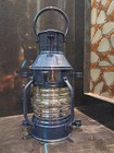 Antique Maritime Ship Lantern Nautical Boat Light Vintage Minors Oil Lamp 