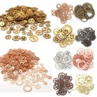 100g Watch Parts Gears Fr Steampunk Cyberpunk Cogs Jewellery Diy Art Craft Alloy