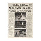 2pcs Apollo 11 Moon Landing New York Times Vintage Poster Decor Gift Celebrate F