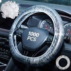 Pcs Universal Disposable Steering Wheel Cover Plastic Clear Steering Wheel 1000