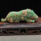 Chinese Jade collectibles  Manual Sculpture the Ancient Jade Statue Pendanth592