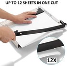 A4 Guillotine Paper Cutter  12  X 10    Paper Trimmer With Multi Sheet Capacity